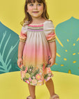 Vestido em Malha Wave 73726 Infanti