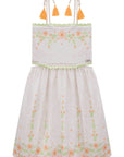 Vestido em Malha Wave Linho 73727 Infanti