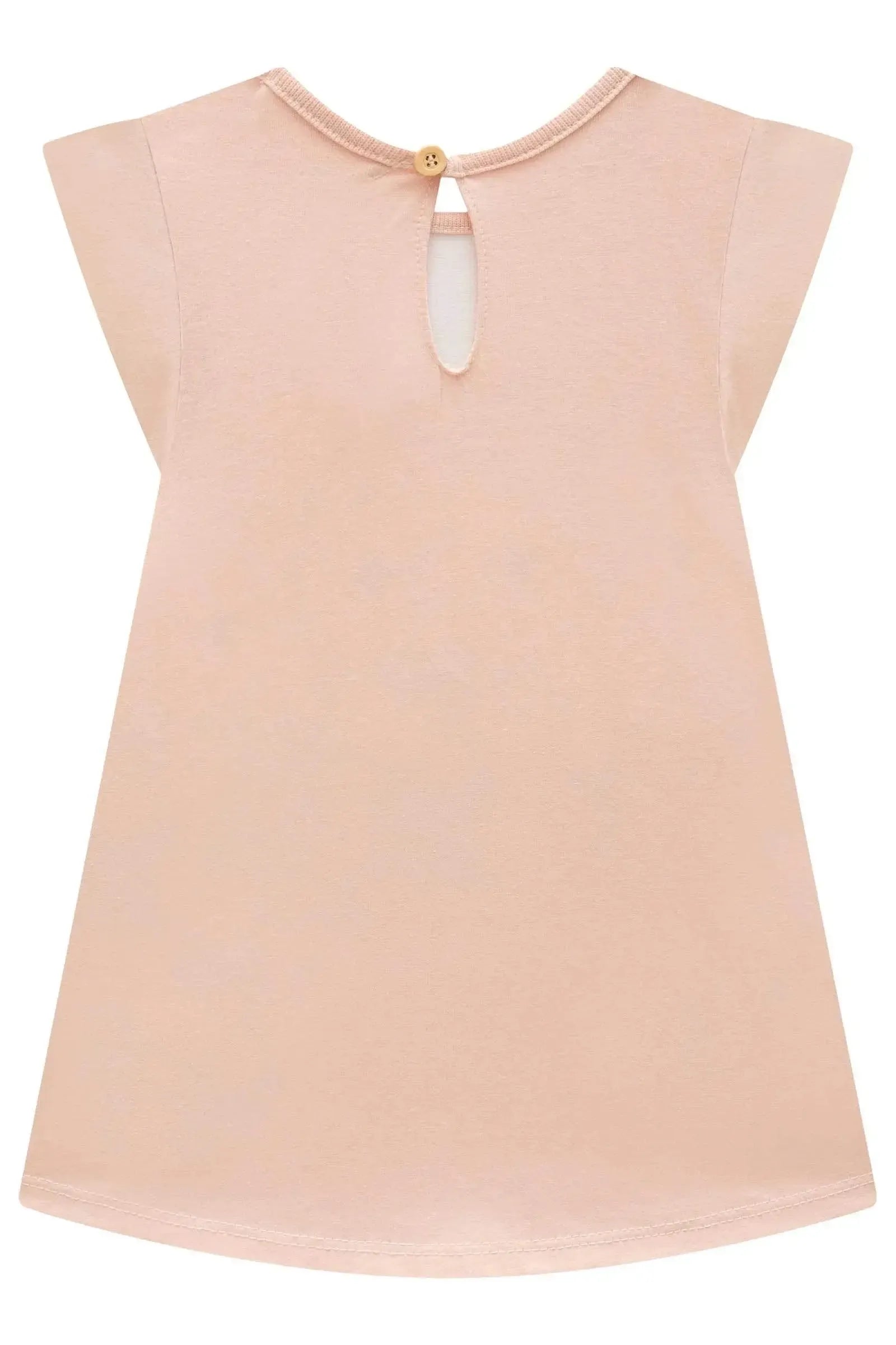 Vestido em Meia Malha 93445 Infanti Bebê Menina