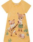 Vestido em Meia Malha 94480 Infanti Infantil Menina