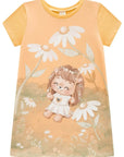 Vestido em Meia Malha 94491 Infanti Infantil Menina