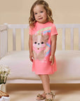 Vestido em Meia Malha 94501 Infanti Bebê Menina