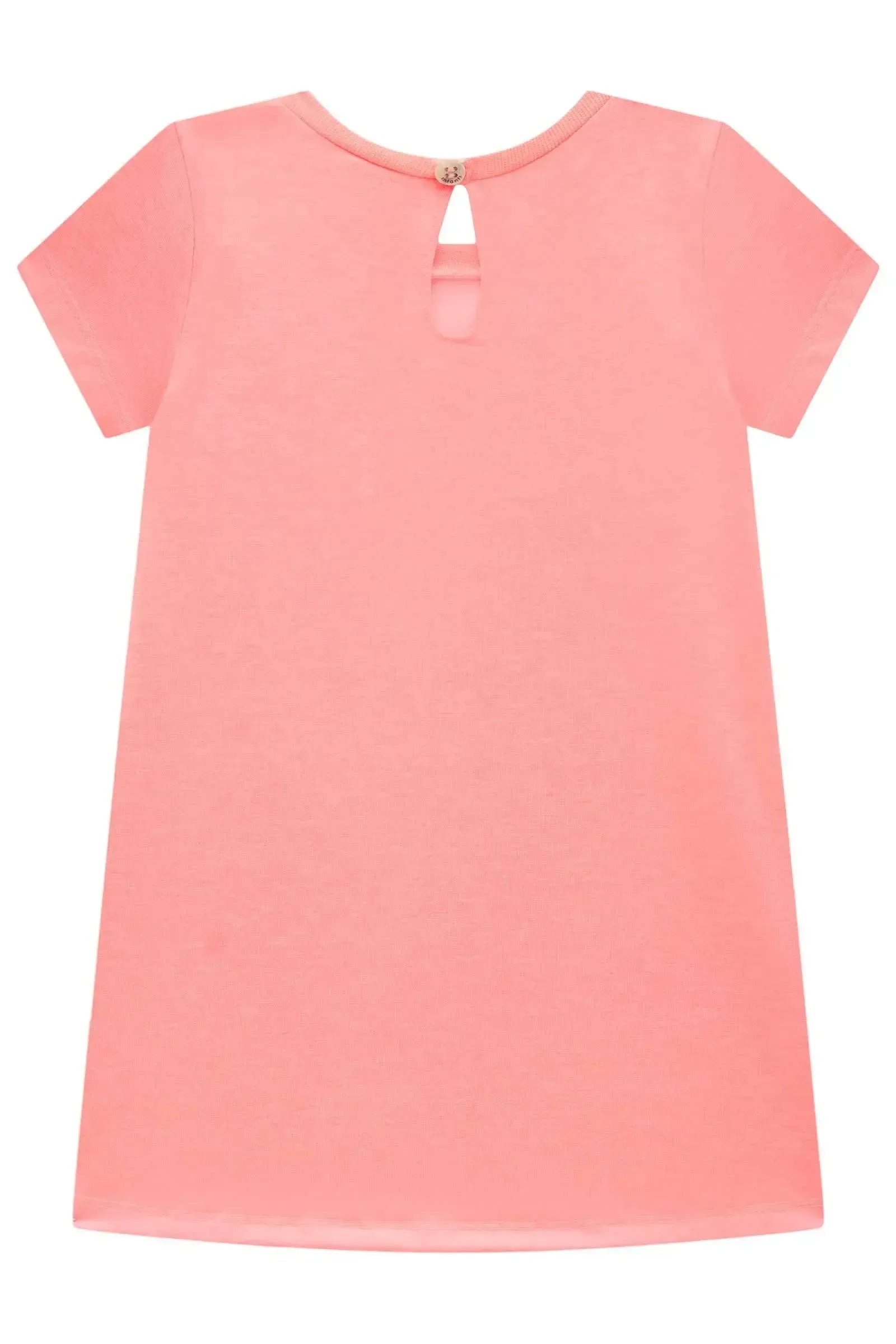 Vestido em Meia Malha 94501 Infanti Bebê Menina