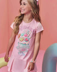 Vestido em Meia Malha 95318 Infanti Infantil Menina