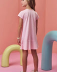 Vestido em Meia Malha 95318 Infanti Infantil Menina
