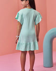 Vestido em Meia Malha 97946 Infanti Infantil Menina
