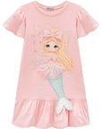 Vestido em Meia Malha 97961 Infanti Infantil Menina