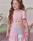 Vestido em Meia Malha 97961 Infanti Infantil Menina