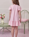 Vestido em Meia Malha 97961 Infanti Infantil Menina
