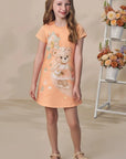 Vestido em Meia Malha 98144 Infanti Infantil Menina