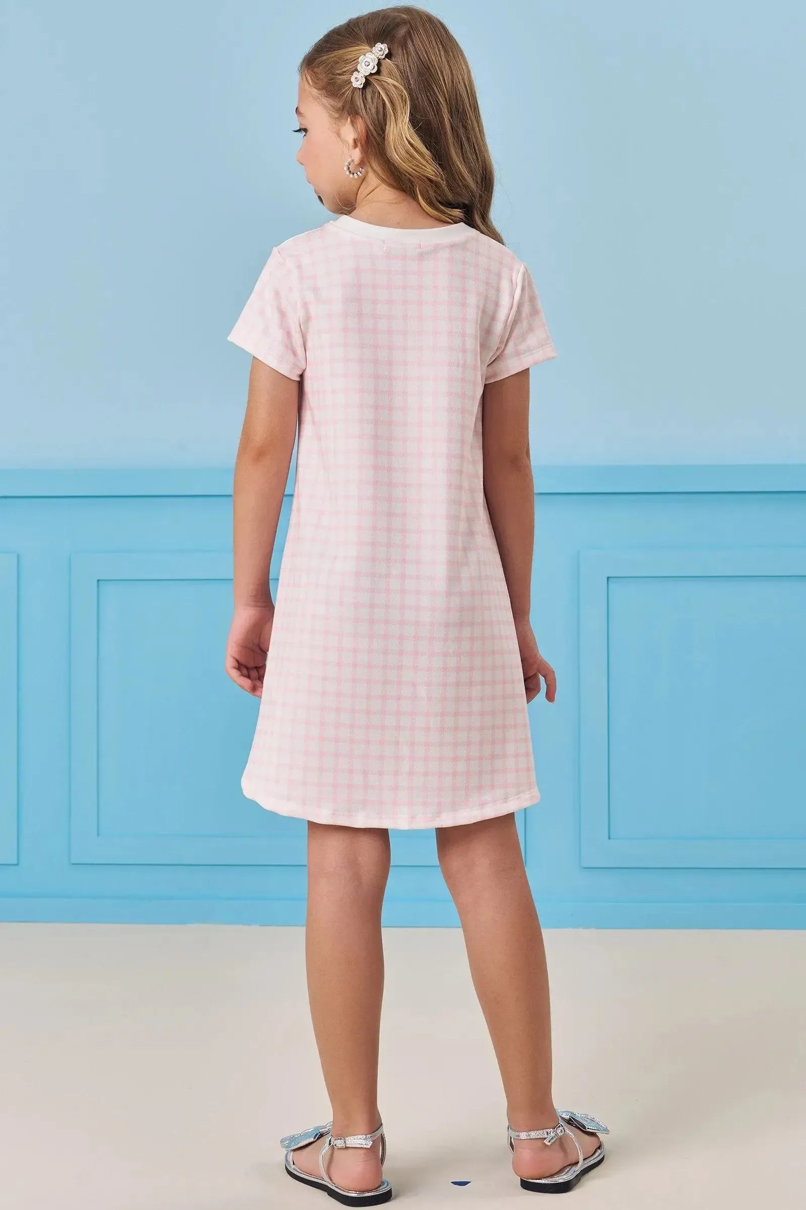 Vestido em Molecotton 82831 Infanti Infantil Menina