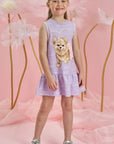 Vestido em Molecotton 83695 Infanti Infantil Menina