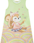 Vestido em Molecotton 86480 Infanti Infantil Menina