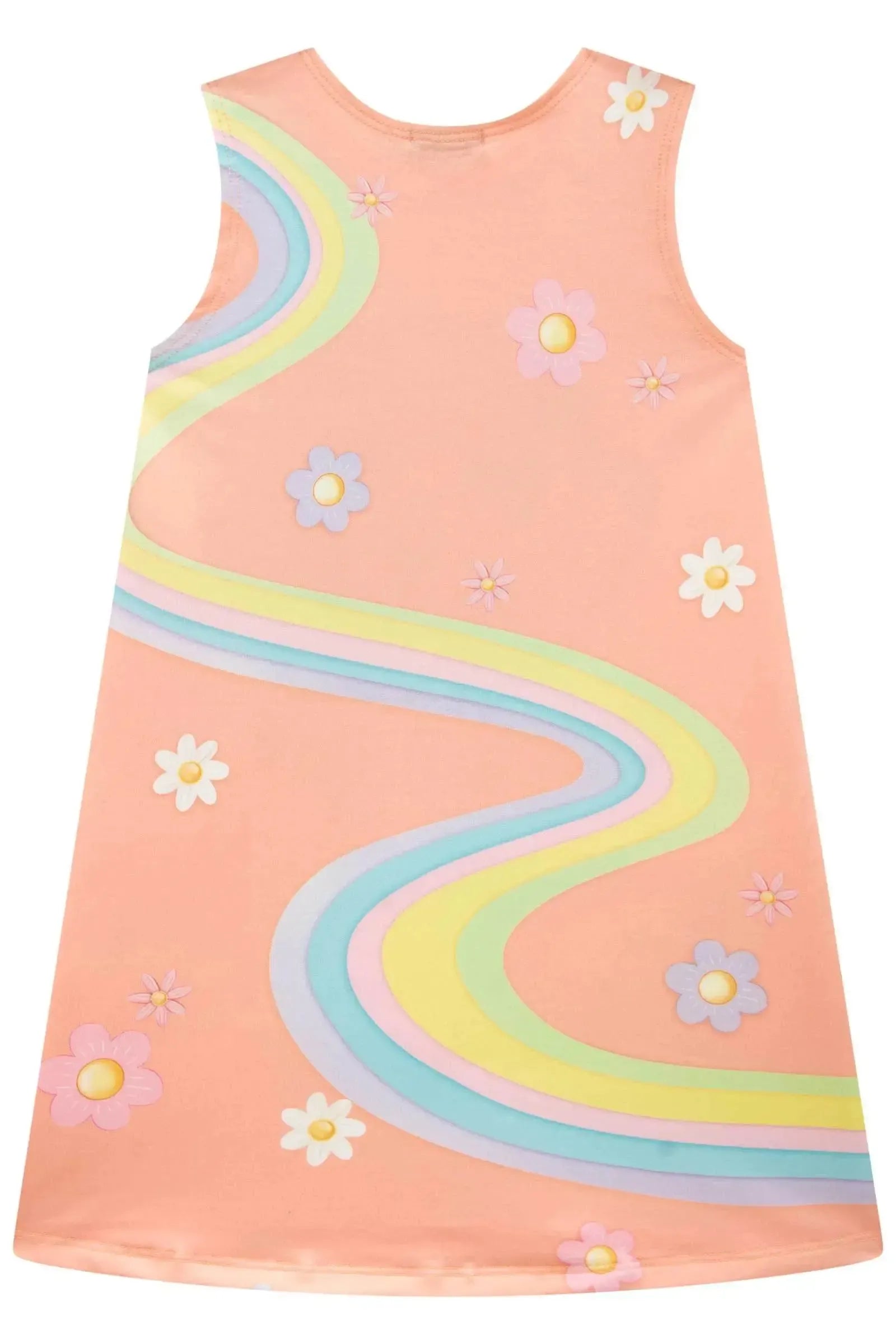 Vestido em Molecotton 86596 Infanti Infantil Menina