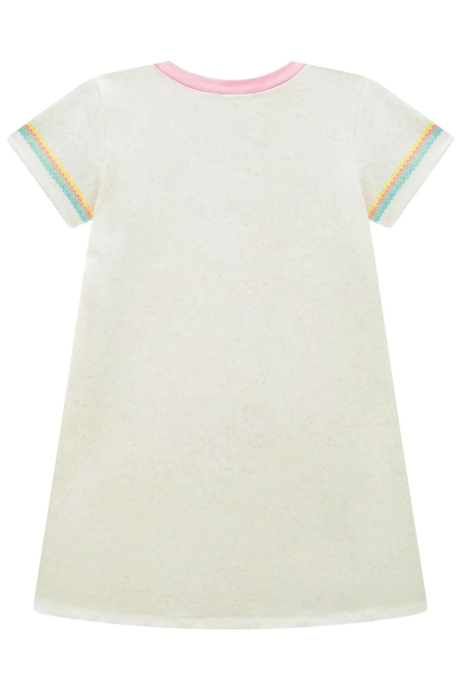 Vestido em Molecotton 86960 Infanti Infantil Menina