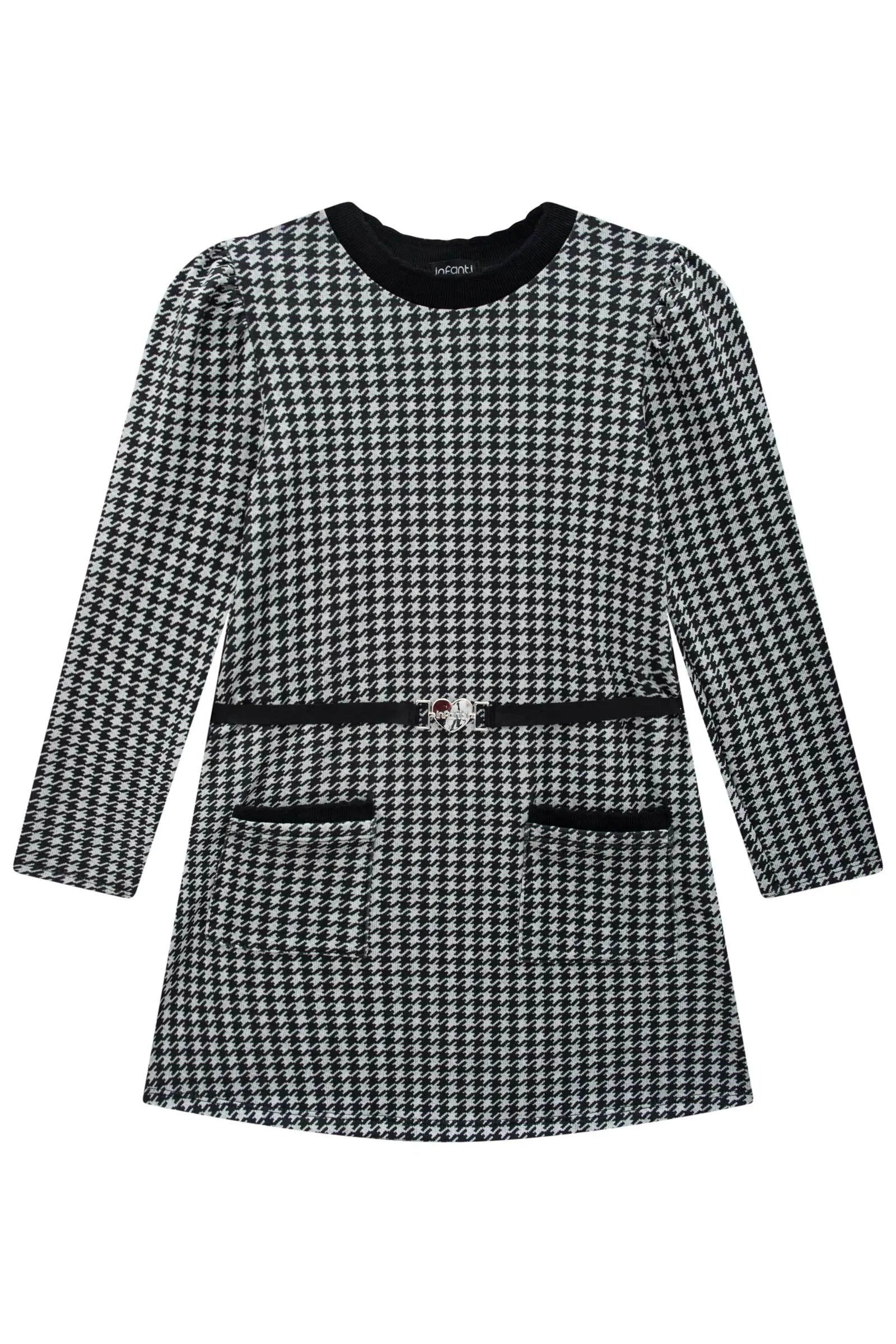 Vestido em Molecotton 90339 Infanti Infantil Menina