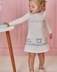 Vestido em Molecotton 92153 Kukiê Bebê Menina