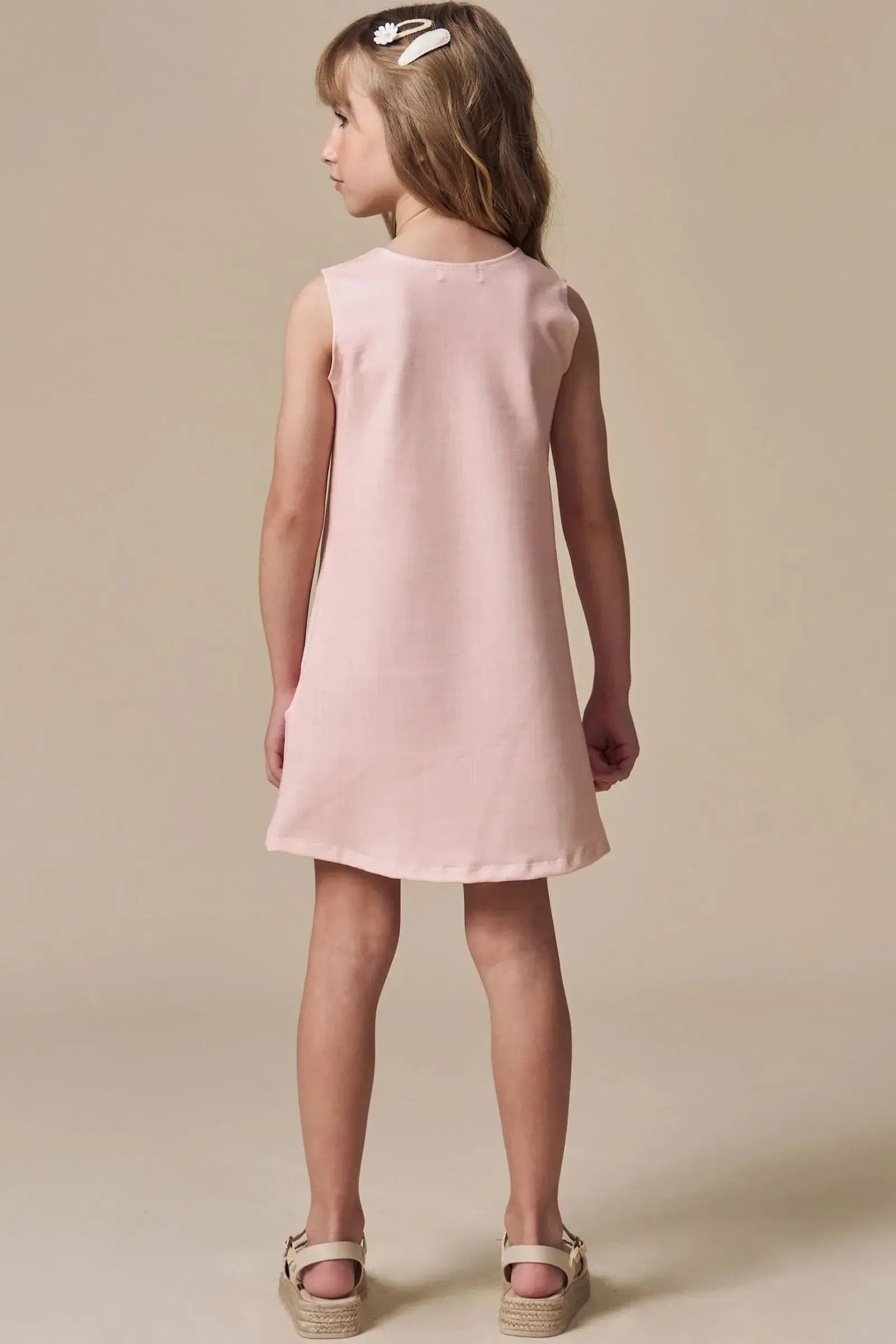Vestido em Molecotton 94487 Infanti Infantil Menina