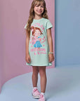Vestido em Molecotton 94640 Infanti Infantil Menina