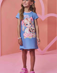 Vestido em Molecotton 97944 Infanti Infantil Menina