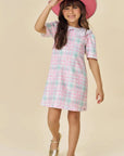 Vestido em Molecotton e Tricoline 81569 Infanti