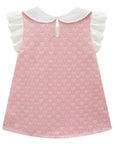 Vestido em Molecotton e Viscose Sarjada 93458 Infanti Infantil Menina