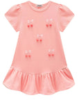 Vestido em Moletwill 93396 Infanti Infantil Menina
