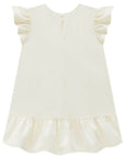 Vestido em Sarja com Elastano 97161 Infanti Infantil Menina
