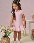 Vestido em Suedine 94655 Infanti Infantil Menina