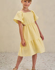 Vestido em Tecido Texturizado 84617 Infanti Infantil Menina