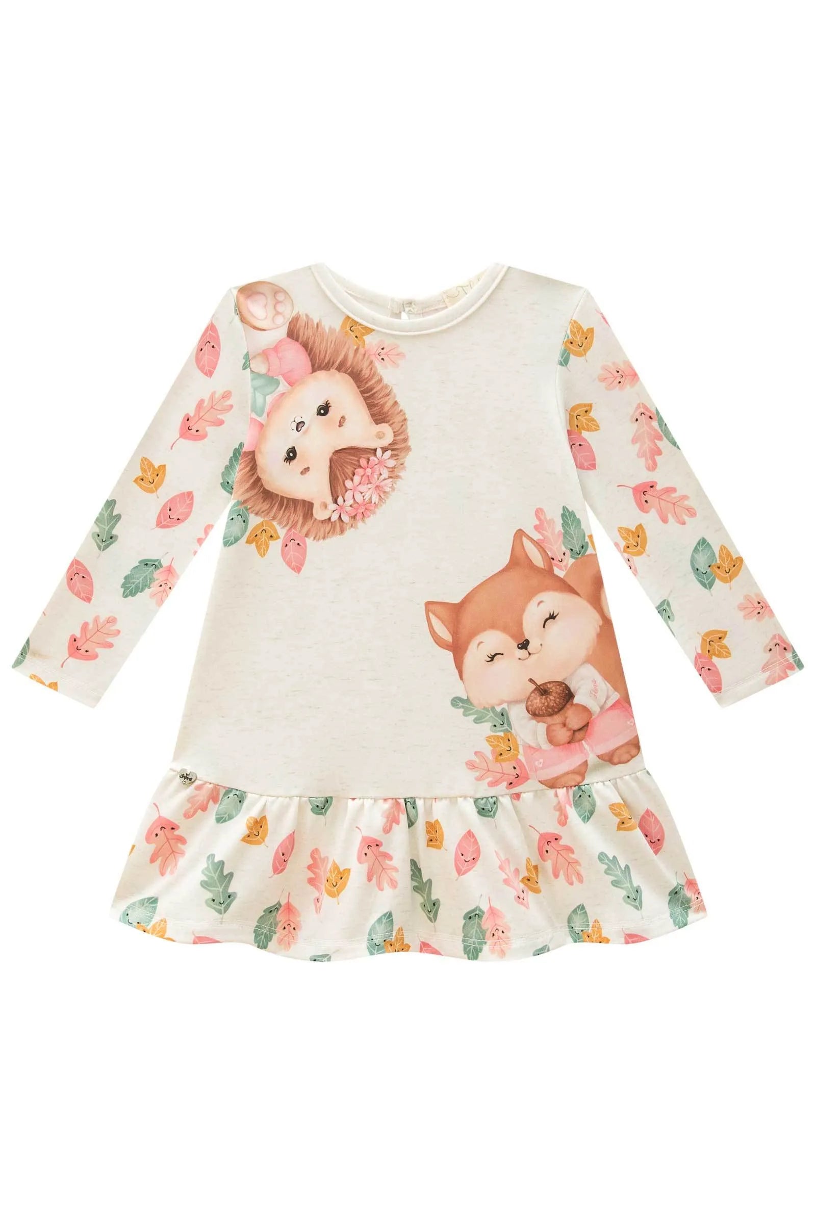 Vestido em Termoskin Peluciado 89208 Infanti Bebê Menina