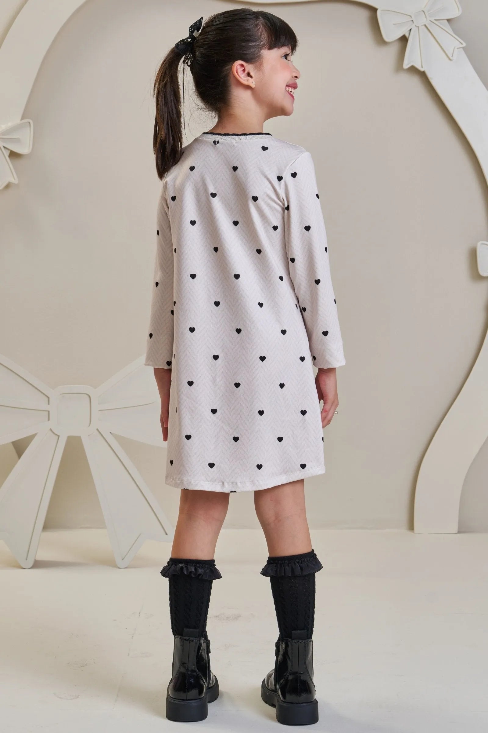 Vestido em Termoskin Peluciado 89212 Infanti Infantil Menina