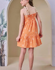 Vestido em Tricoline Bordado 86512 Infanti Infantil Menina