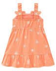 Vestido em Tricoline Bordado 86866 Infanti Bebê Menina