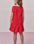 Vestido em Tricoline com Elastano 98771 Infanti Infantil Menina