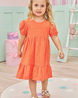 Vestido em Tricoline Malta Bordado 75164 Infanti