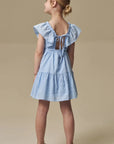 Vestido em Tricoline Maquinetado 96669 Infanti Infantil Menina