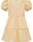 Vestido em Tricoline Vichy 75056 Infanti