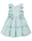 Vestido em Tricoline Vichy 75161 Infanti