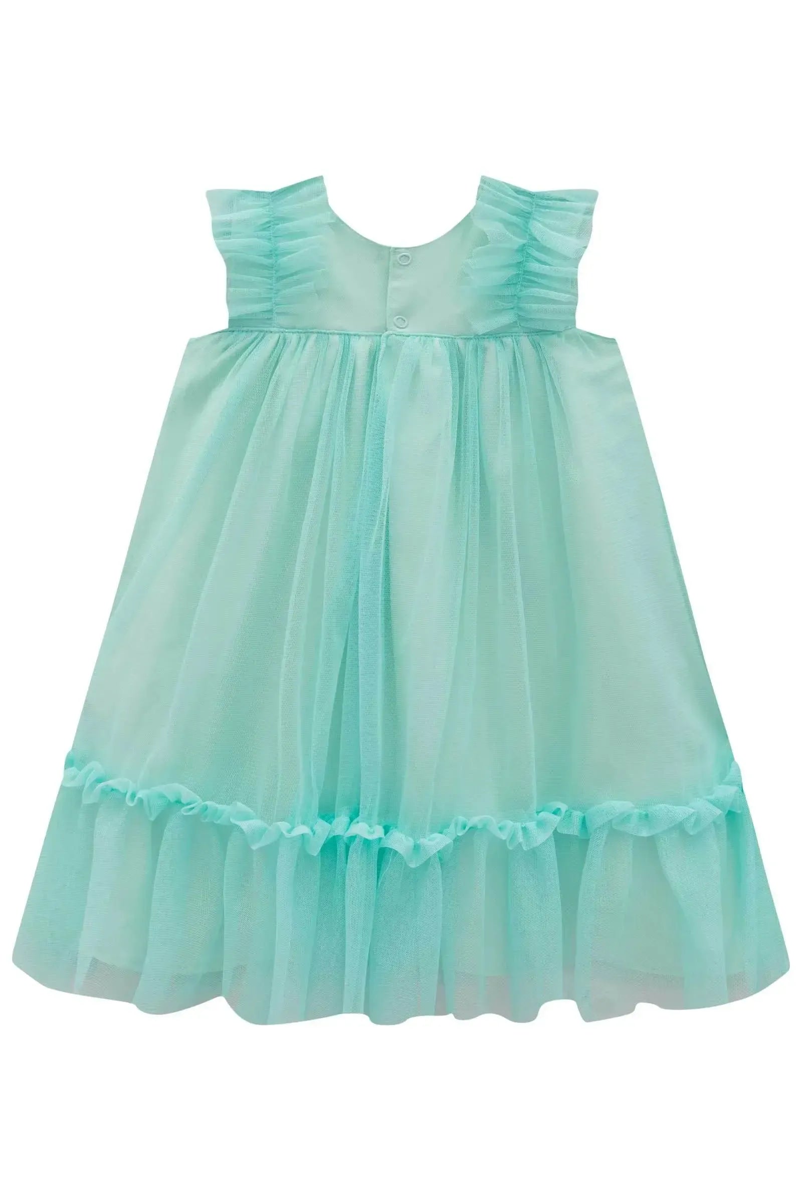 Vestido em Tule 83639 Infanti Bebê Menina
