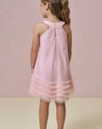 Vestido em Tule com Elastano 97160 Infanti Infantil Menina