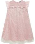 Vestido em Tule Paetê 95862 Infanti Infantil Menina