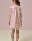 Vestido em Tule Paetê 95862 Infanti Infantil Menina