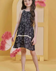 Vestido em Visco Twill 82926 Infanti Infantil Menina