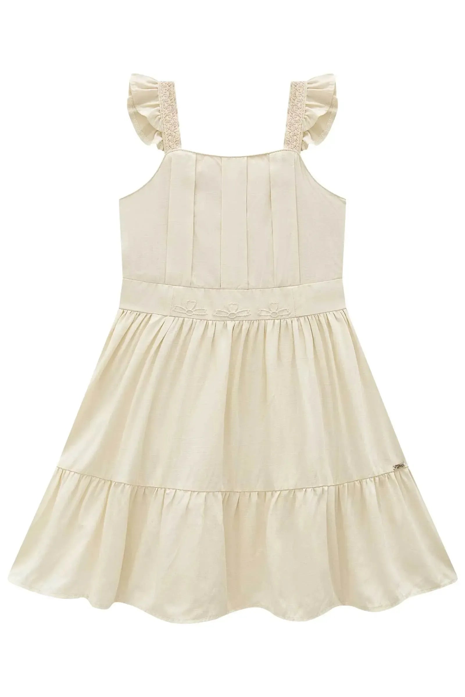 Vestido em Viscose 93274 Infanti Infantil Menina