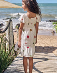 Vestido em Viscose Bordado 96423 Infanti Infantil Menina