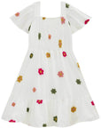 Vestido em Viscose Bordado 96423 Infanti Infantil Menina