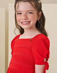 Vestido em Viscose Nice 84012 Infanti Infantil Menina