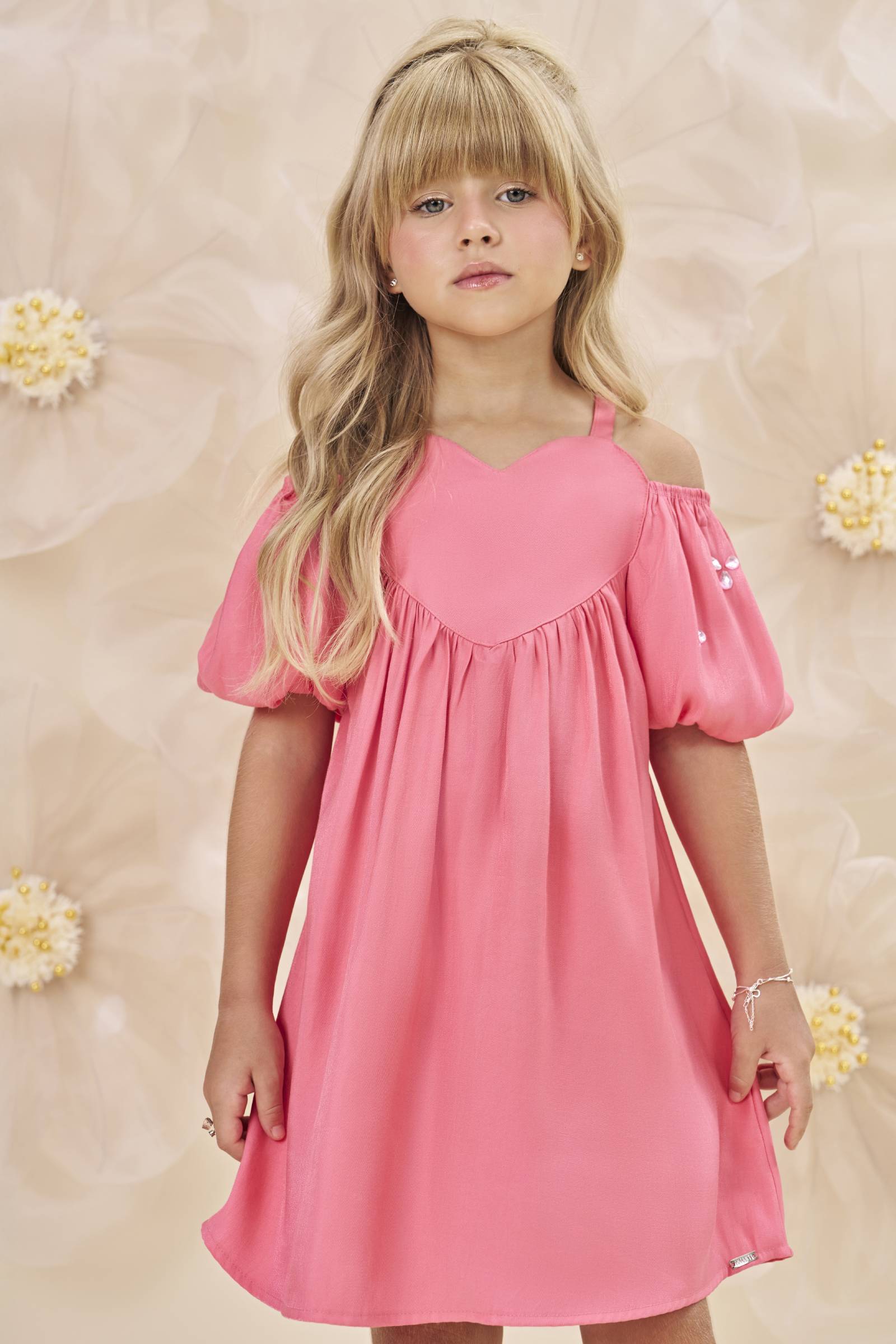 Vestido em Zurique Shine 78449 Infanti