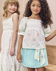 Vestido Midi em Laise Sunny 78632 Infanti